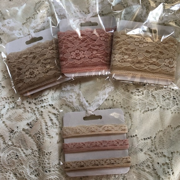 Other - Hand dyed Vintage Lace